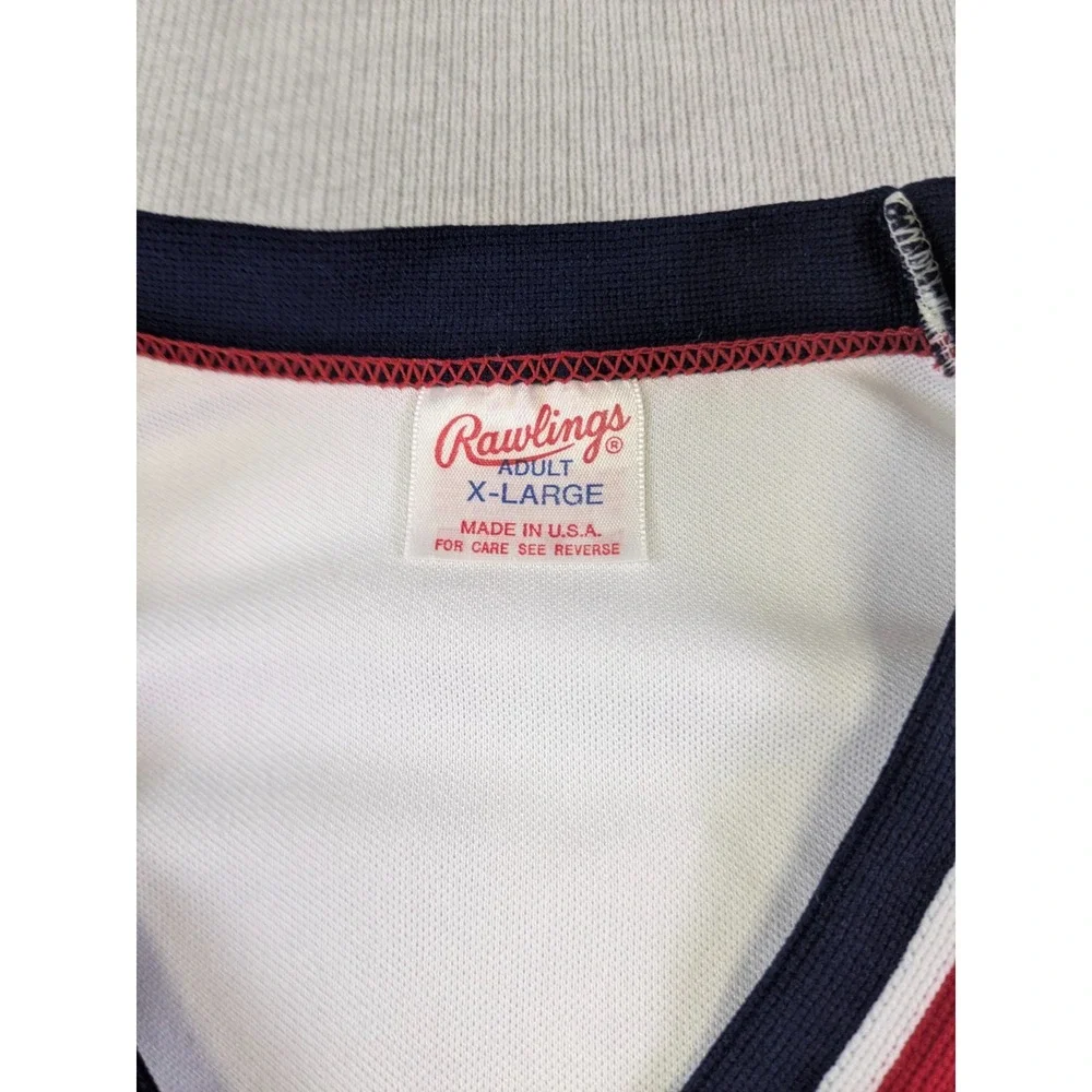 Vintage St Louis Cardinals Jersey Mens XL White Rawlings Retro 80s MLB Baseball